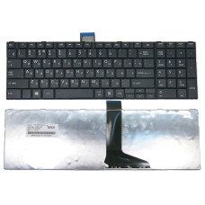 Клавіатура для Toshiba Satellite C850, C855, C870, C875, L850, L850D, L855, L870, L875, S855 ( RU Black, C850 Версія)