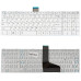 Клавиатура для ноутбука Toshiba (Satellite: C50, C50D, C55, C55D) rus, white (chiclet)