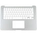 Верхняя крышка для ноутбука APPLE (A1466 (2013-2015)), silver, big enter