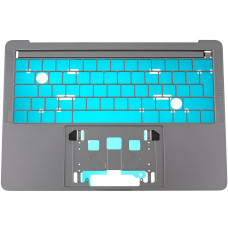 Верхняя крышка для ноутбука APPLE (A1706 (2016)), space gray, big enter