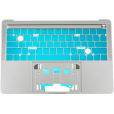 Верхня кришка для ноутбука APPLE (A1989 (2018)), silver, small enter