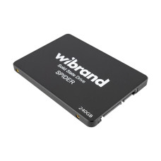 Жесткий диск 2.5" SSD  240Gb Wibrand Spider, WI2.5SSD/SP240GB, 3D TLC NAND, SATA-III 6Gb/s, зап/чт. - 460/550мб/с, BULK