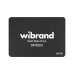 Жесткий диск 2.5" SSD  240Gb Wibrand Spider, WI2.5SSD/SP240GB, 3D TLC NAND, SATA-III 6Gb/s, зап/чт. - 460/550мб/с, BULK