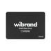Жесткий диск 2.5" SSD 256Gb Wibrand Caiman, WI2.5SSD/CA256GB, 3D TLC NAND, SATA-III 6Gb/s, зап/чт. - 470/560мб/с, BULK