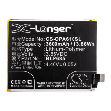 X-Longer батарея OnePlus BLP685 (X-Longer CS-OPA610SL) 3600 mAh