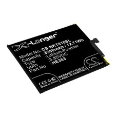 X-Longer акумуляторна батарея X-Longer HE363 (CS-NKT810SL) для Nokia Nokia 8.1 (3300 mAh)