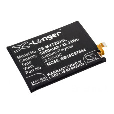 X-Longer аккумуляторная батарея X-Longer MC50 (CS-MXT209SL) для Motorola Moto G9 Power XT2091 (5800 mAh)