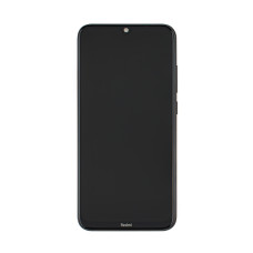 Дисплей для смартфона (телефона) Xiaomi Redmi Note 8 (2019/2021) black (в сборе с тачскрином)(с рамкой)(Service Original)