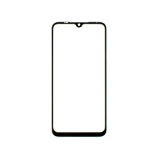 Стекло корпуса с рамкой для Xiaomi Redmi Note 8 Pro, black,  (оригинал)