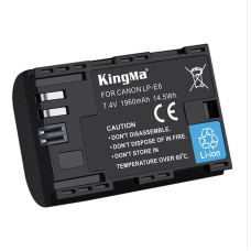 Акумулятор KingMa LP-E6 для Blackmagic Pocket Cinema, Micro Cinema, Video Assist (1960mAh, 7.4V, 14.5Wh)
