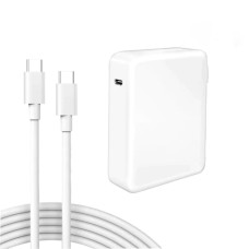 140W USB-C Type-C блок живлення (зарядне, мережевий адаптер) до ноутбуків, планшетів, телефонів | шнур USB-C 1.8м в комплекті