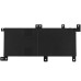 Акумулятор C21N1509 для ASUS X556UA / X556UB / X556UF / X556UJ — 7.4V, 4900мАг, 36Wh (Чорний)