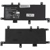 Батарея для ноутбука ASUS C21N1634 (VivoBook X542UA, X542UF, X542UN, X542UR, X542BP) — 7.4V, 5000mAh, 38Wh, чорна