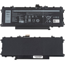 Оригінальна батарея для ноутбука DELL GT6TK (Latitude 9440 2-in-1) — 11.55V, 60Wh, чорна